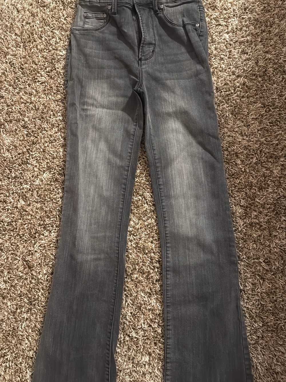Revolve Women’s Gray Bootcut Jeans